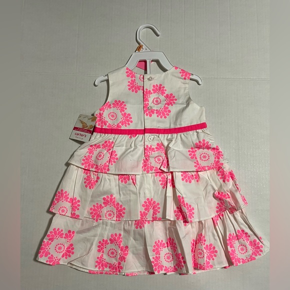 🆕CARTER’S - 12M - NWT - INFANT GIRLS 2+PC FLORAL DRESS AND CARDIGAN LOT - Picture 7 of 10